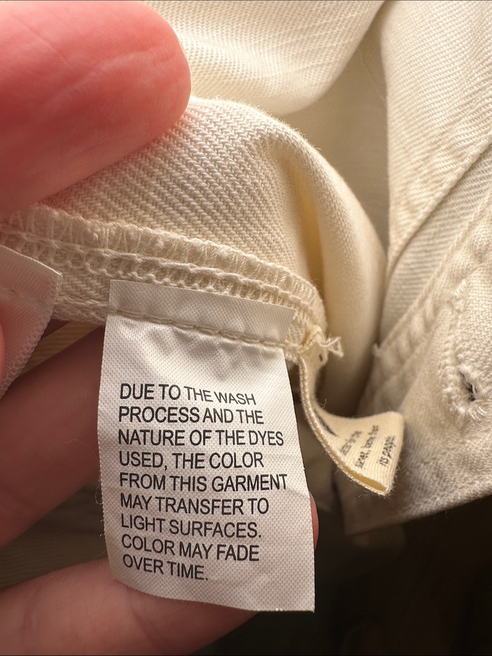 Madewell Garment Dyed Relaxed Coverall Jumpsuit In Antique Cream - Picture 10 of 16